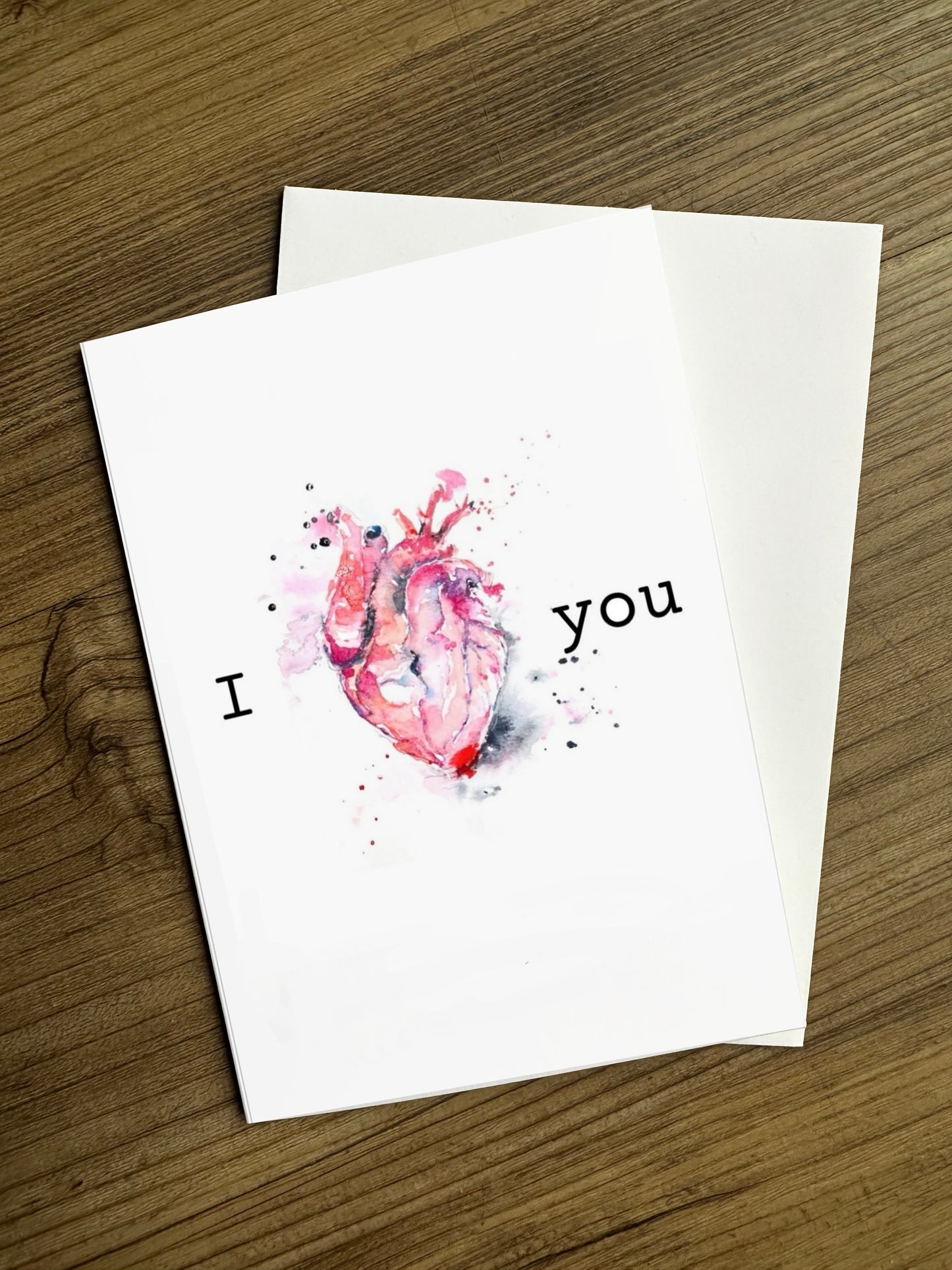 I Heart You Card