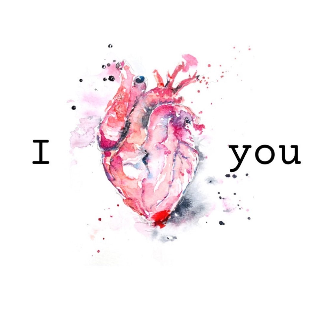 I Heart You Card