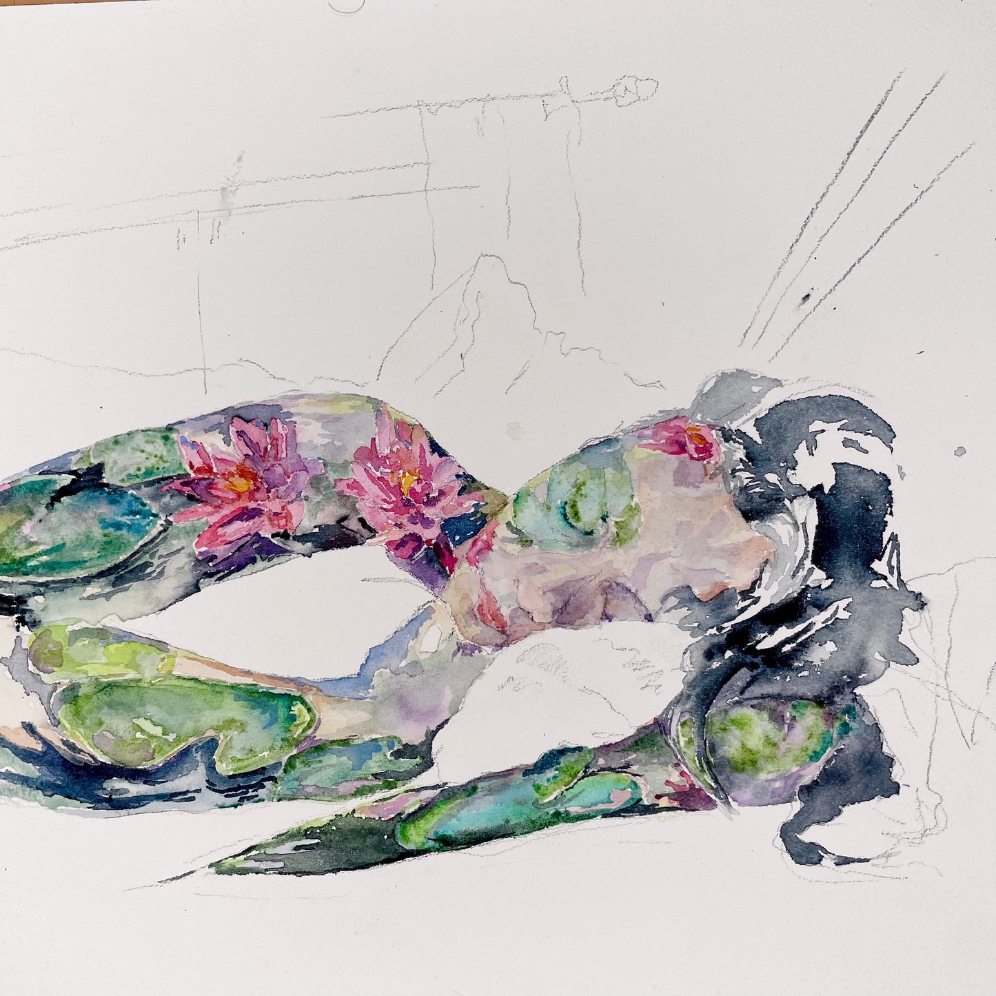 No Mud, No Lotus. Sleep.