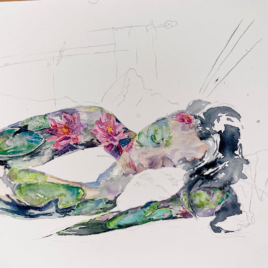 No Mud, No Lotus. Sleep.